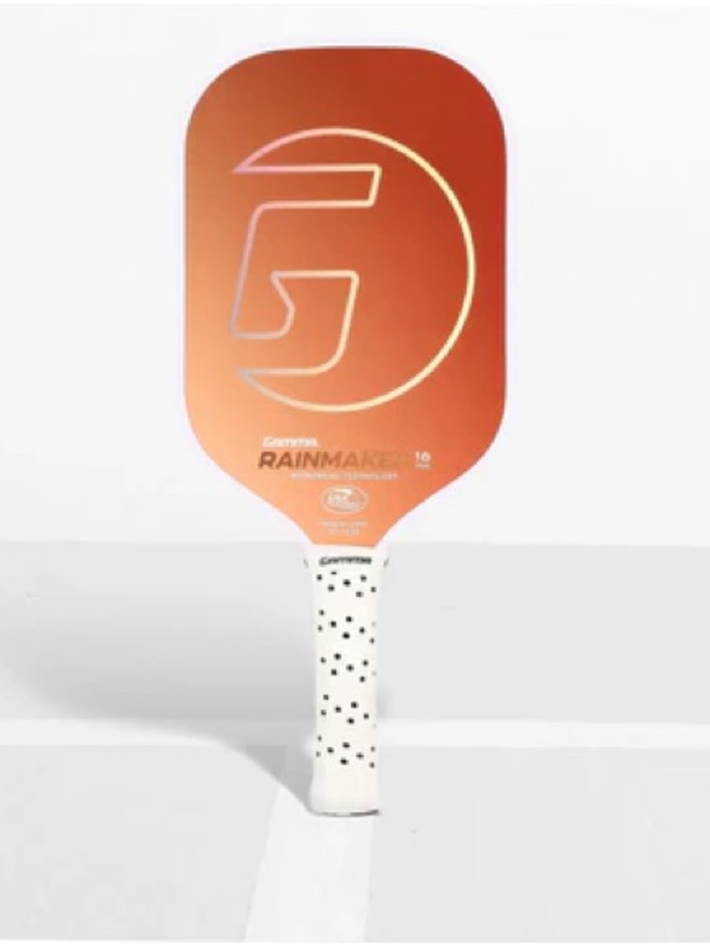 NWT Gamma Rainmaker Pickleball Paddle Red 16mm